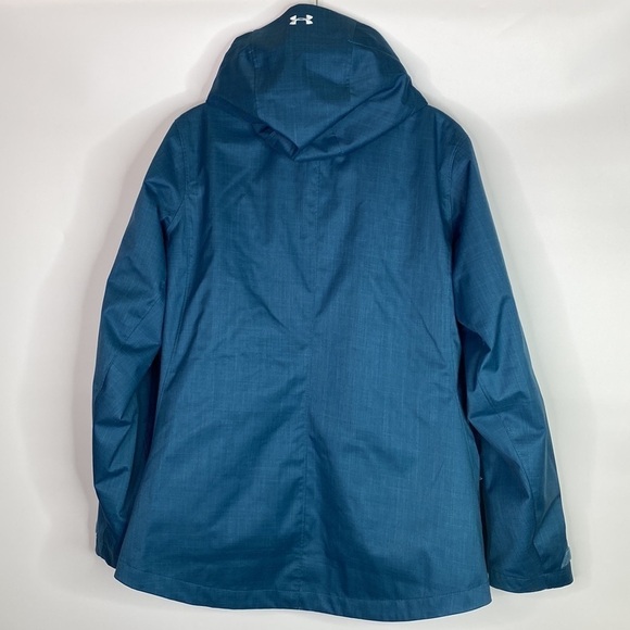 Under Armour Storm Coldgear Infrared Sienna 3 In 1 Jacket Teal Blue Size Medium - Picture 4 of 15